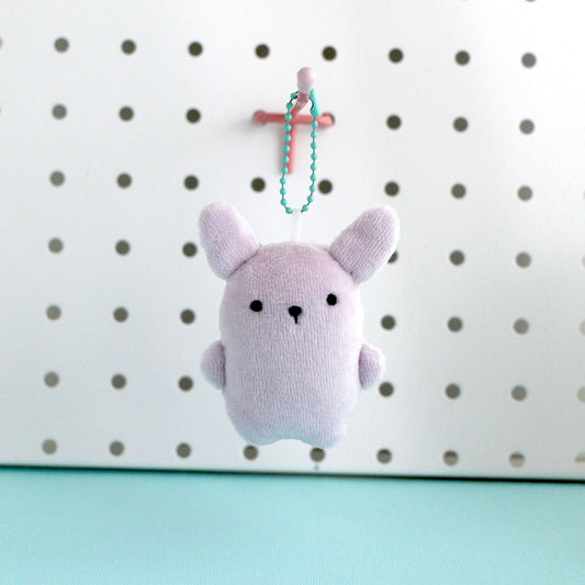 Bunny Plush Charm (Purple)