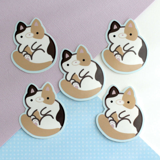 Calico Cat Vinyl Sticker