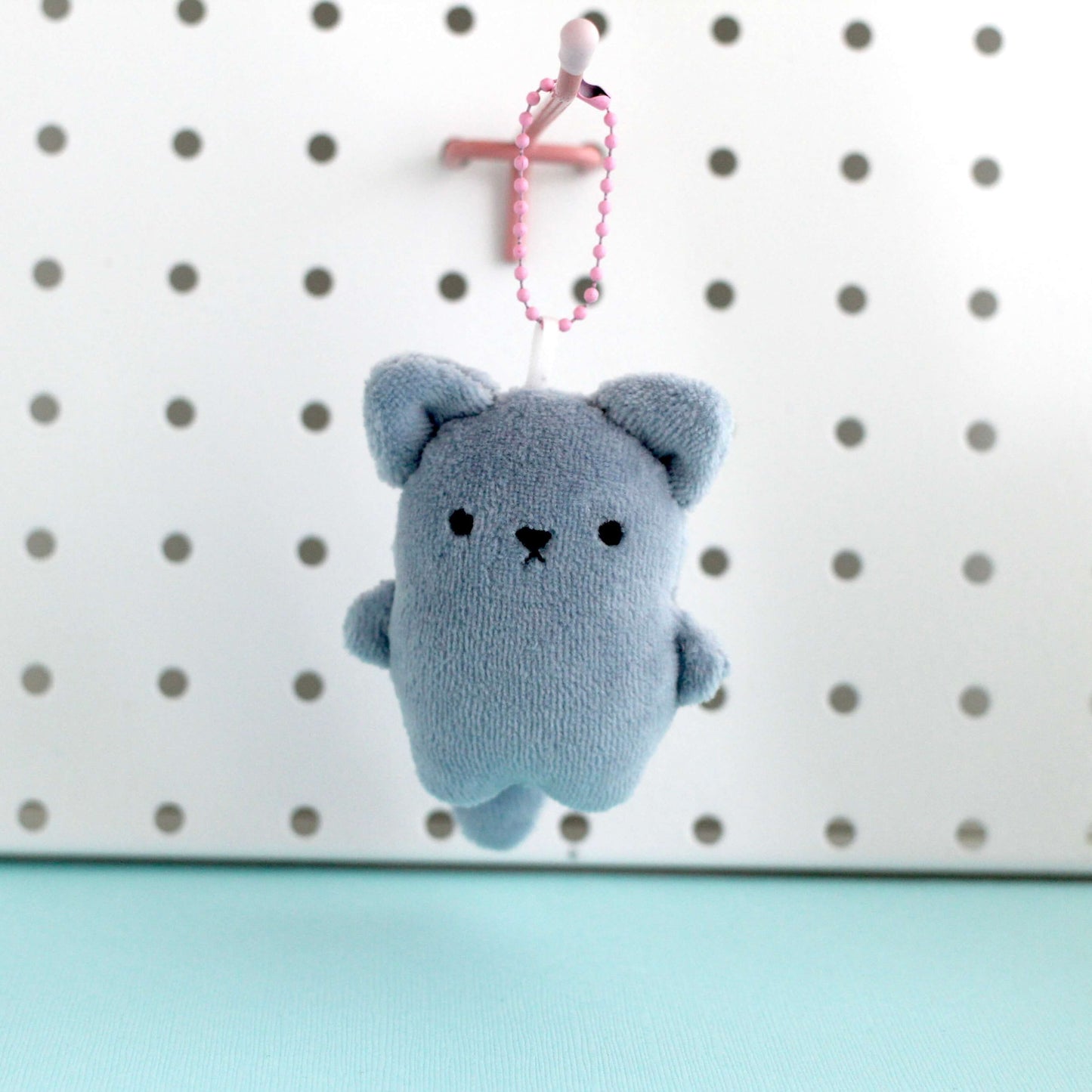 Cat Plush Charm (Grey)