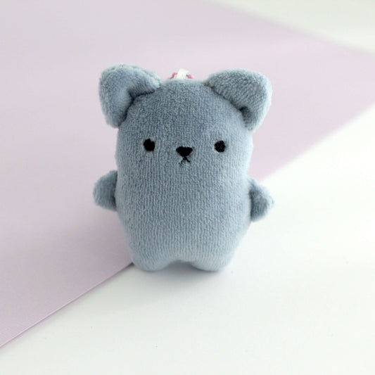 Cat Plush Charm (Grey)