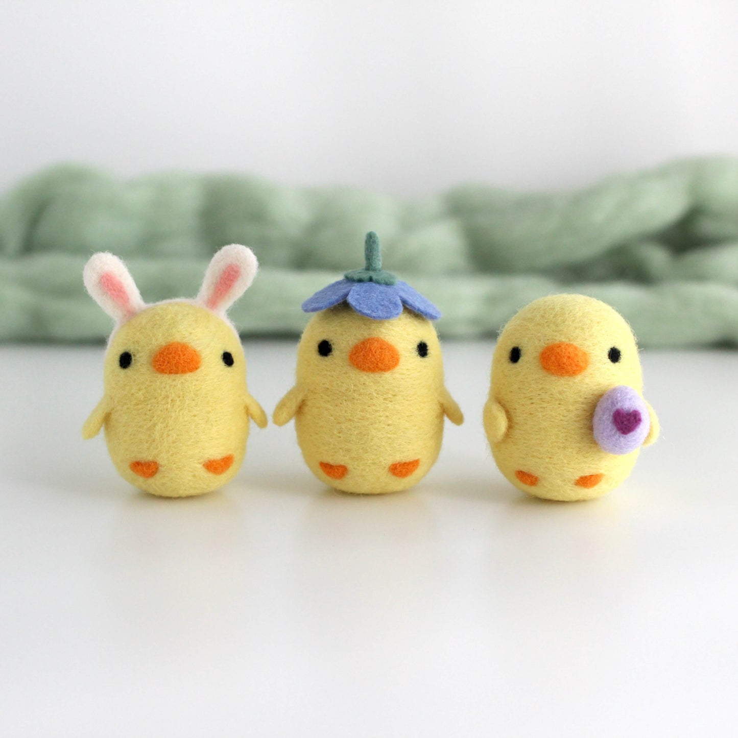 Needle Felted Chick Surprise Eggs