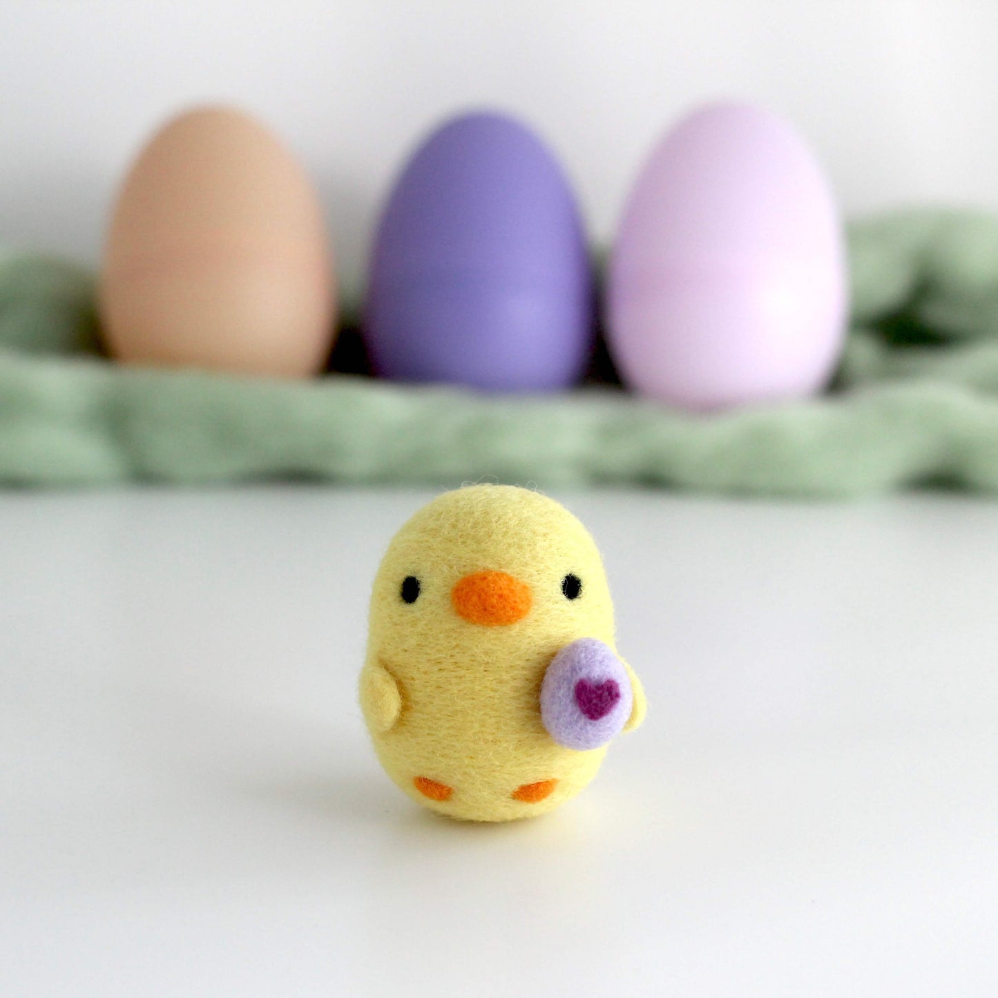 Needle Felted Chick Surprise Eggs