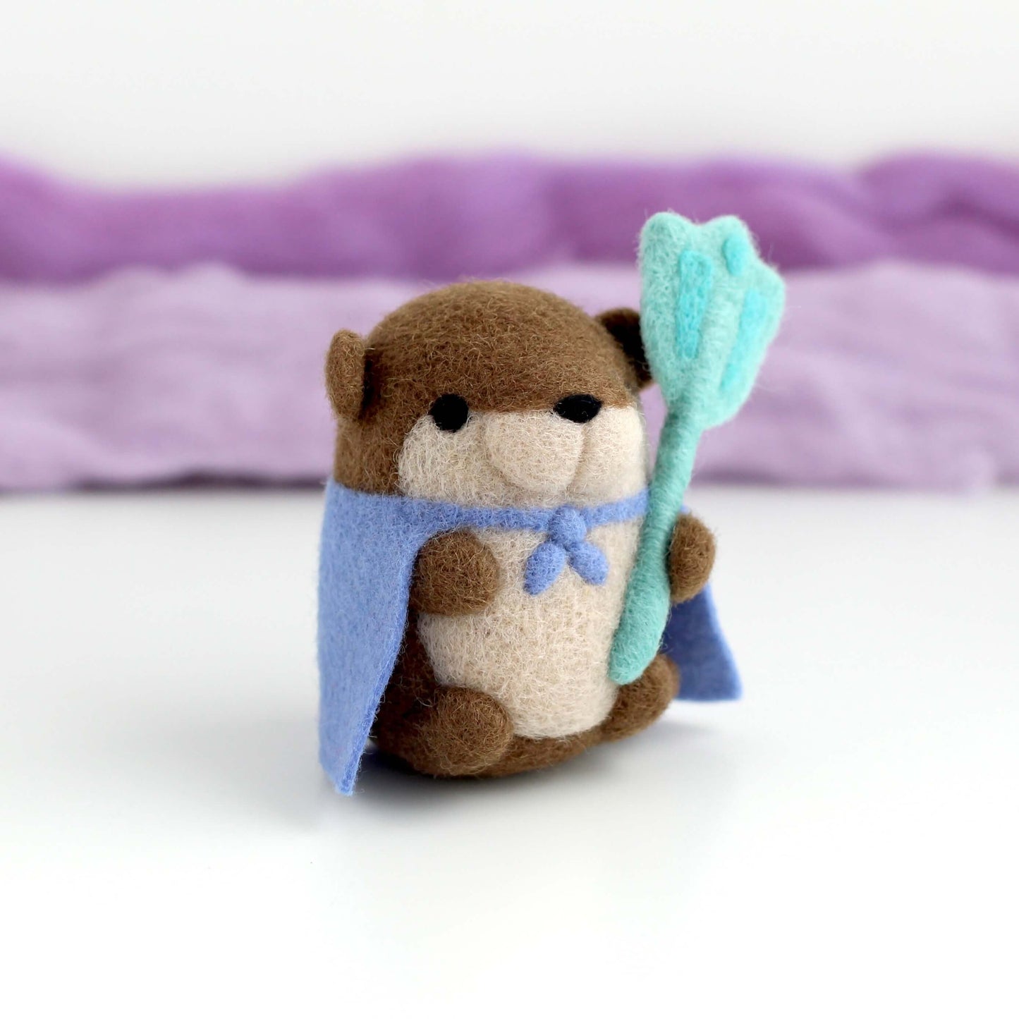 Needle Felted Otter Water Guardian