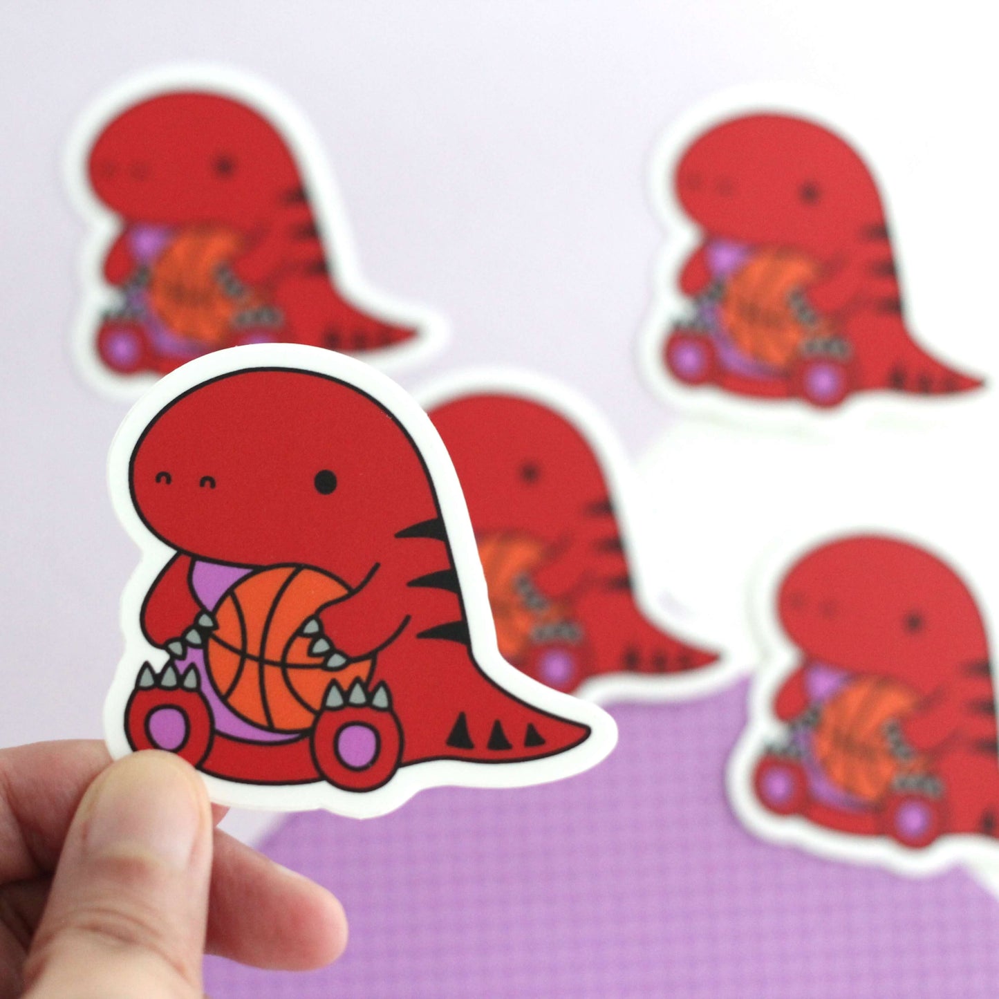 Raptor Vinyl Sticker - Toronto Basketball Fan Sticker