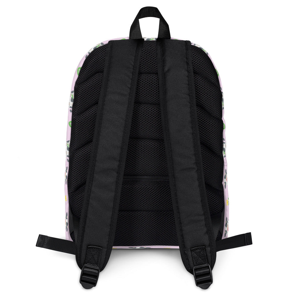Tulip Cows Backpack - Lilac