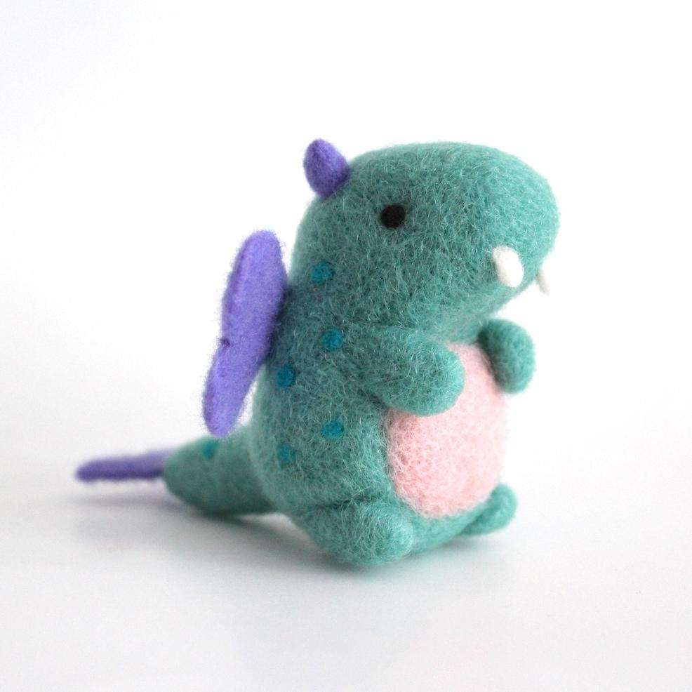 Needle Felted Fairy Dragon by Wild Whimsy Woolies