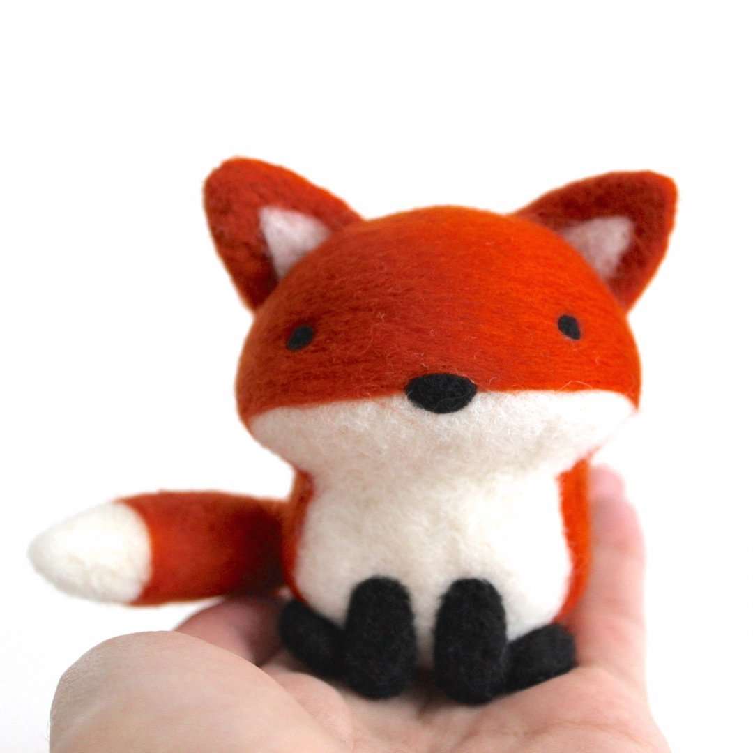 Needle Felted Fox