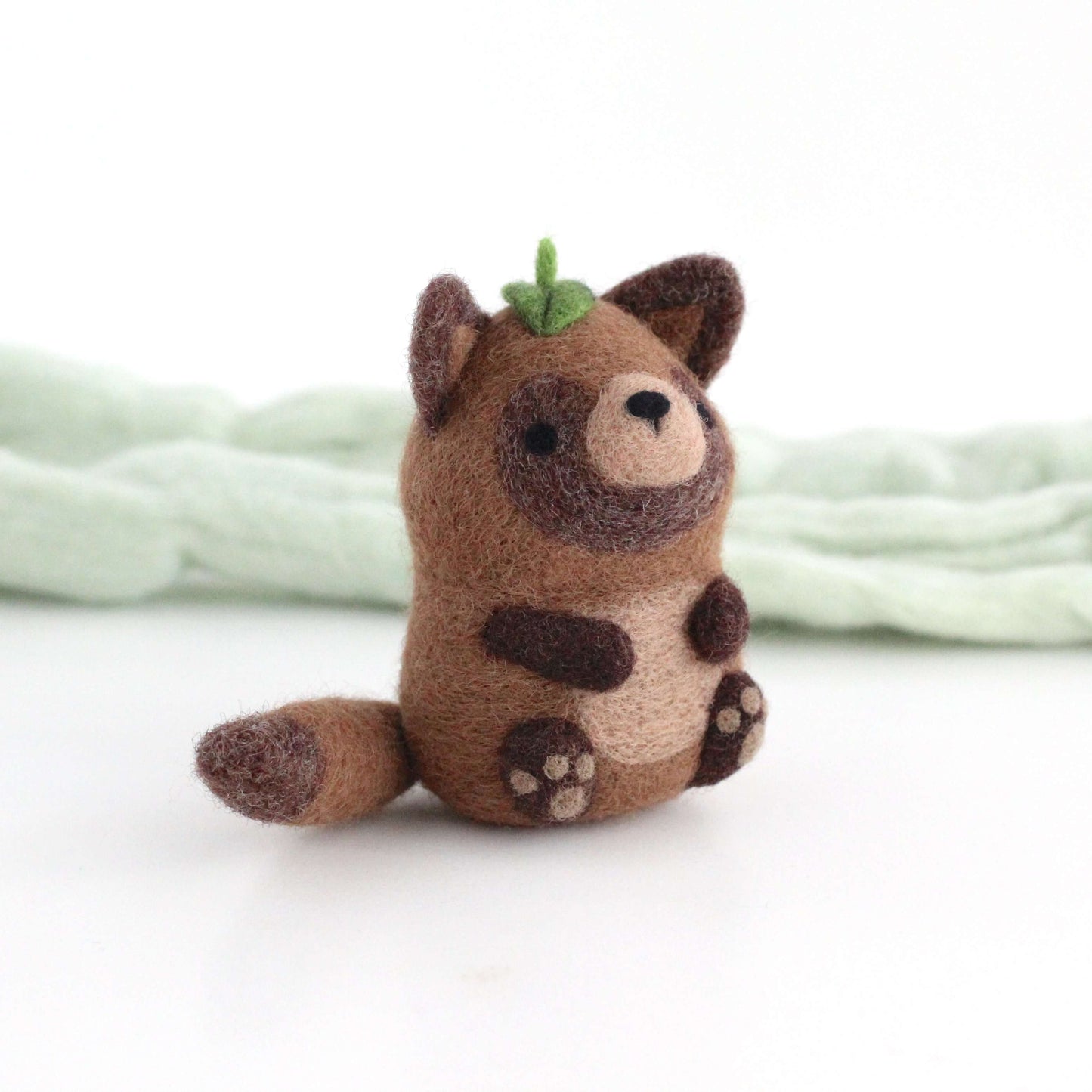 Needle Felted Tanuki