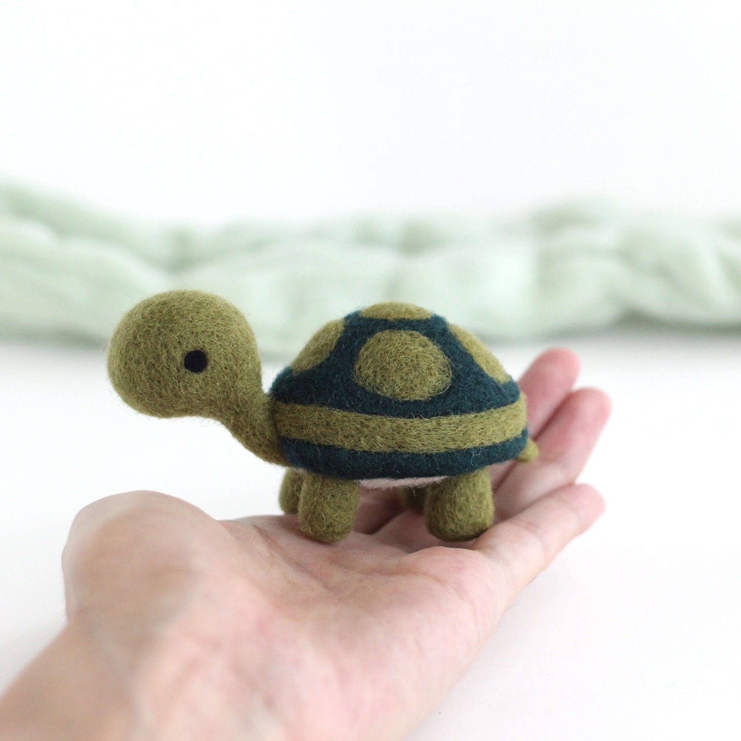 Needle Felted Turtle