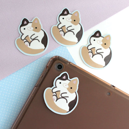 Calico Cat Vinyl Sticker