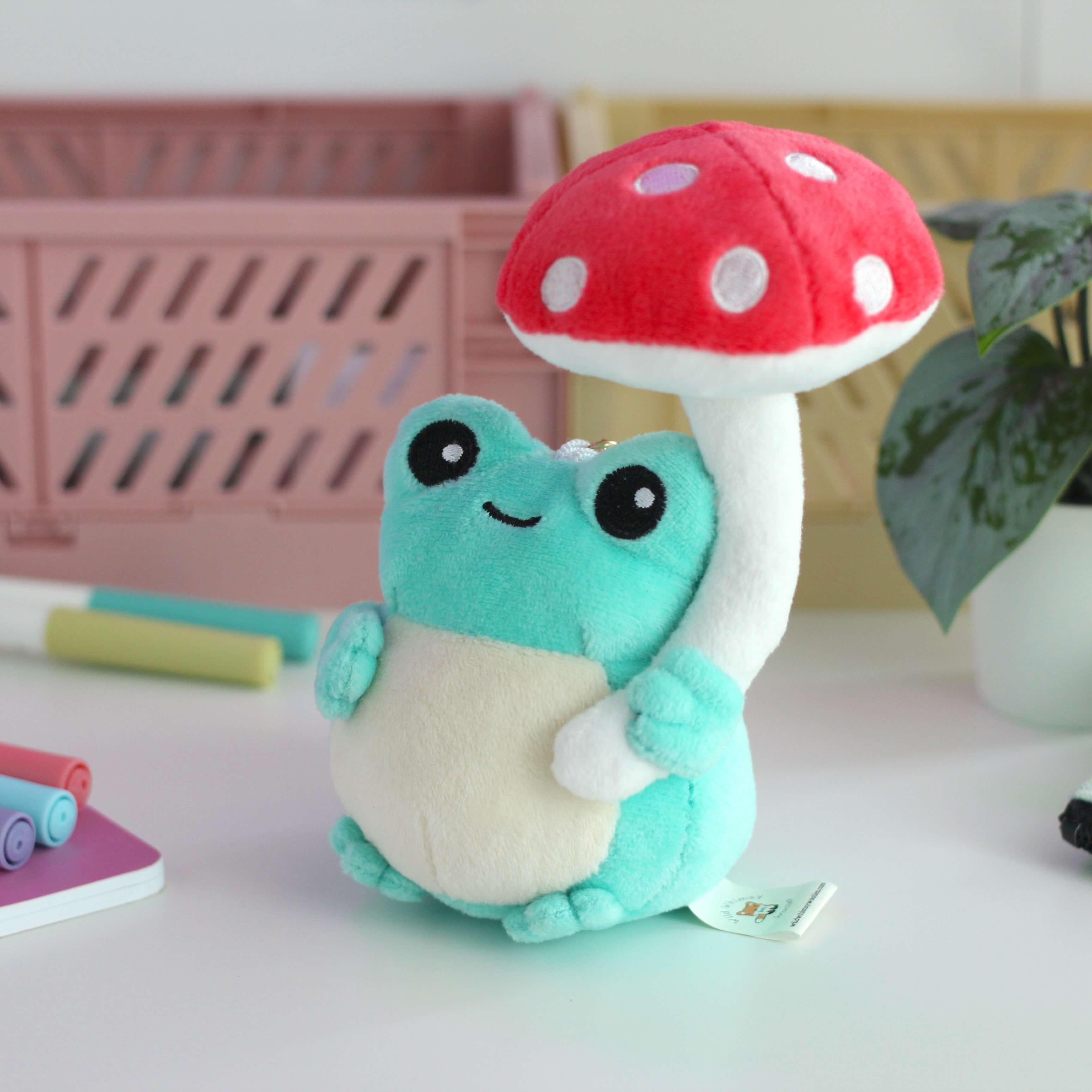 Plush frog hot sale