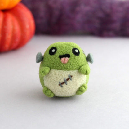 Needle Felted Frankentoad