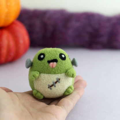 Needle Felted Frankentoad