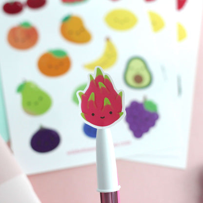 Rainbow Fruit Sticker Sheet