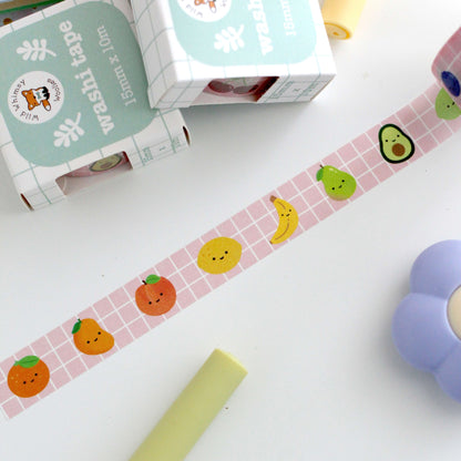 Rainbow Fruit Washi Tape