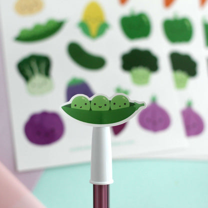 Rainbow Veggies Sticker Sheet