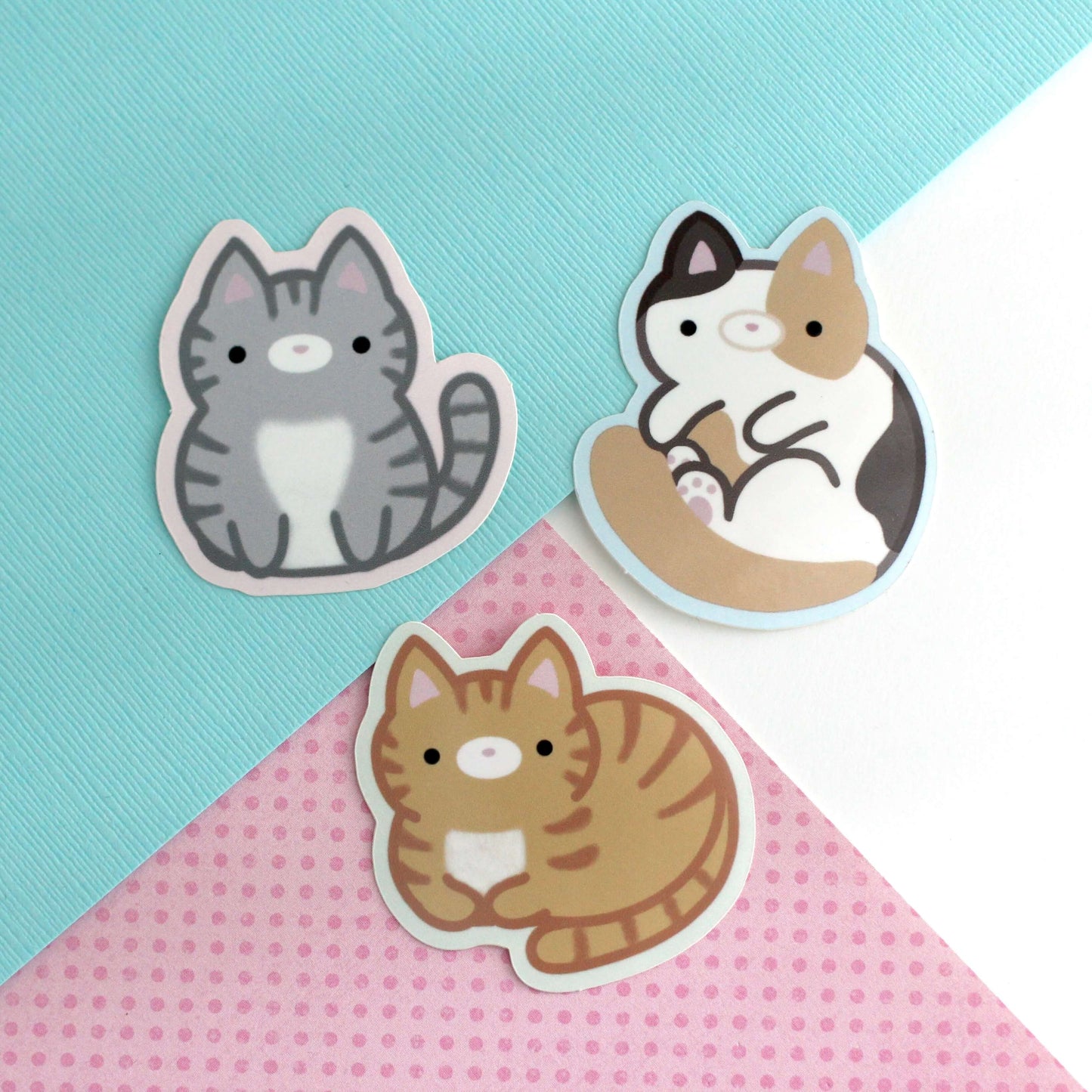 Calico Cat Vinyl Sticker