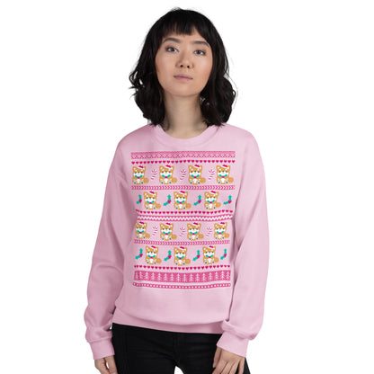 Holly Jolly Shiba Inu Christmas Sweatshirt