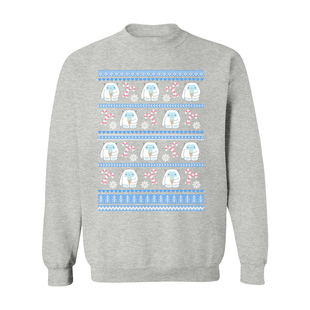 Yeti Christmas Sweatshirt: S / Ash
