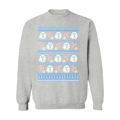 Yeti Christmas Sweatshirt: S / Ash