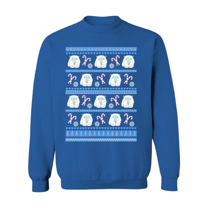Yeti Christmas Sweatshirt: S / Royal