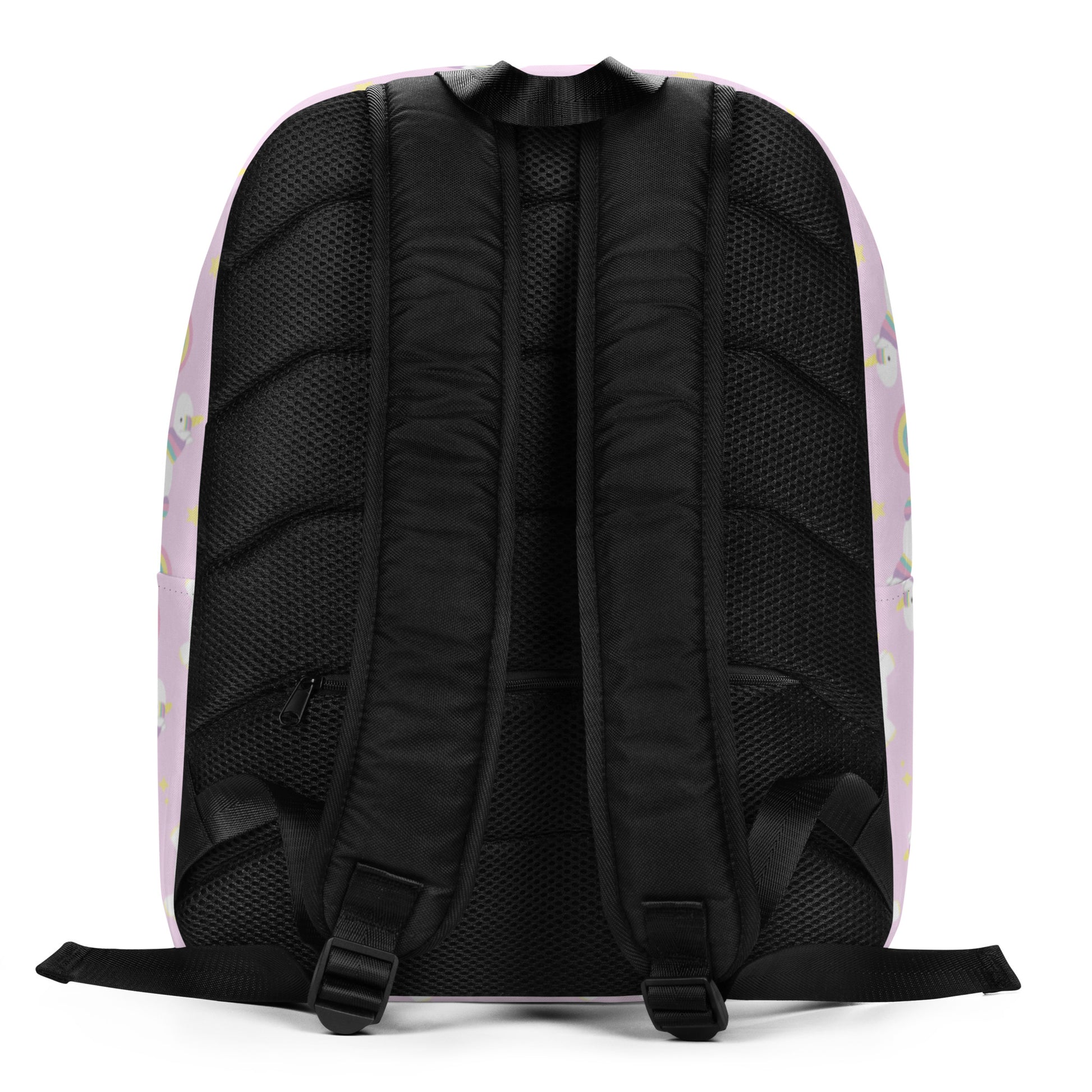 Rainbow Unicorn Minimalist Backpack - Purple by Wild Whimsy Woolies