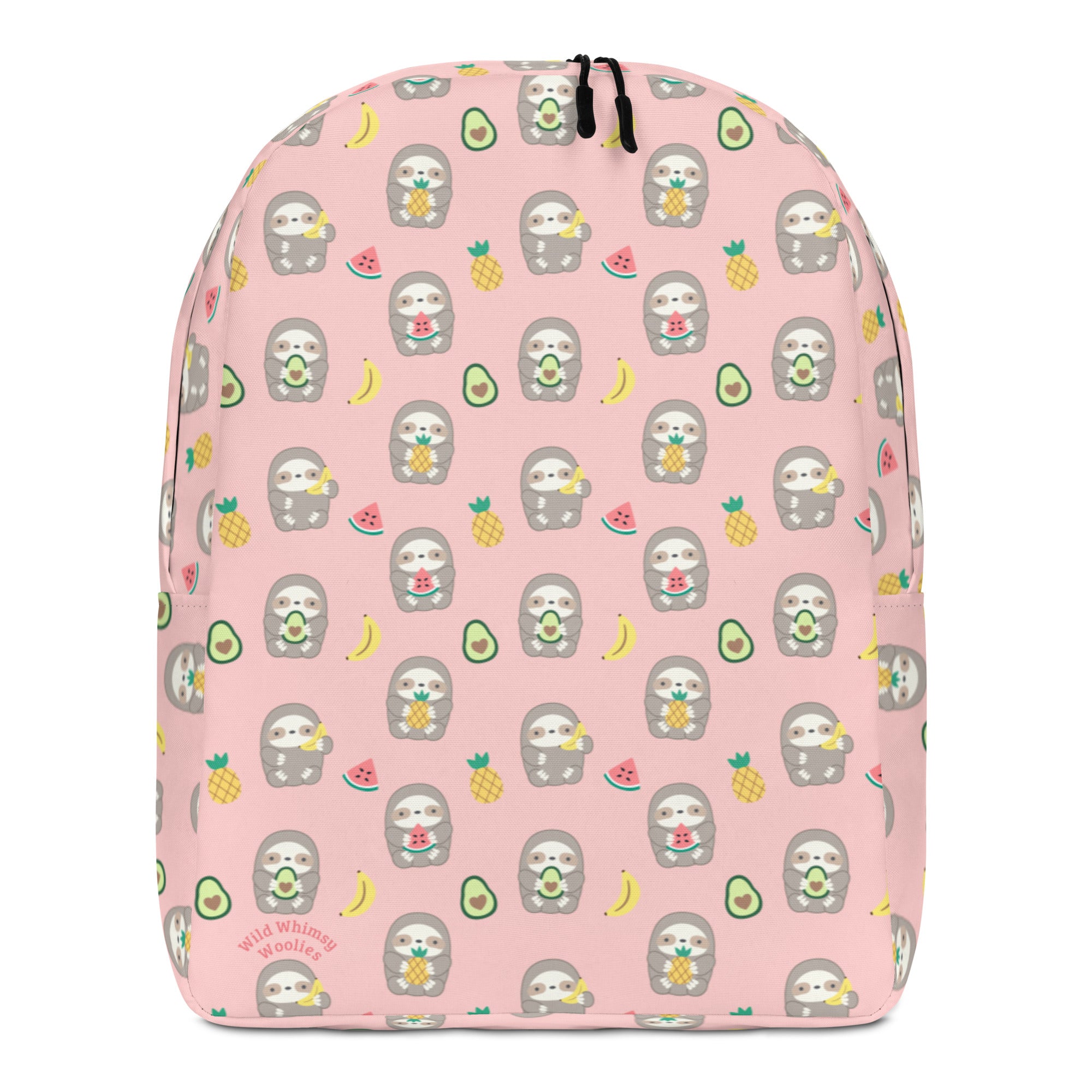 Pink cheap sloth backpack