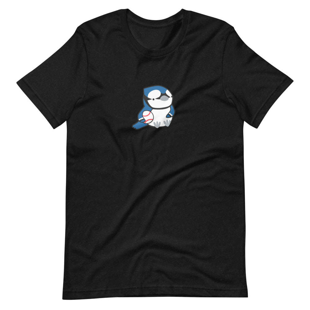 Blue Jay Short-Sleeve T-Shirt by Wild Whimsy Woolies
