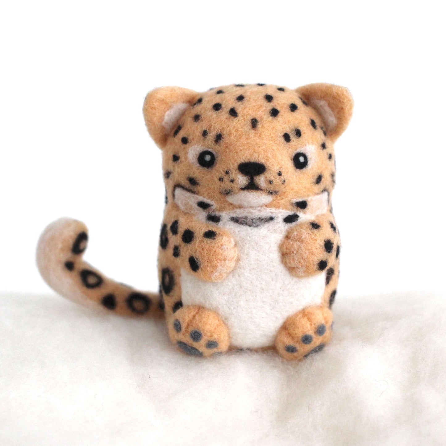 Needle Felted Amur Leopard