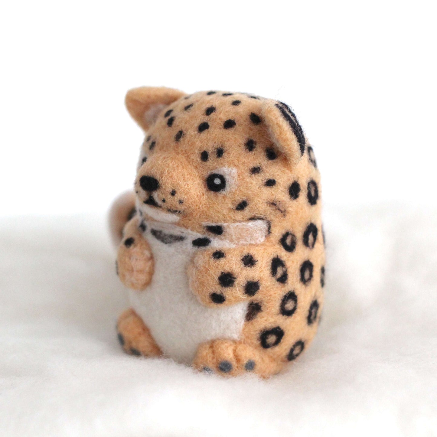 Needle Felted Amur Leopard