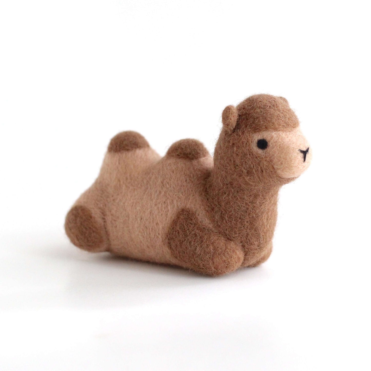 Needle Felted Bactrian Camel by Wild Whimsy Woolies