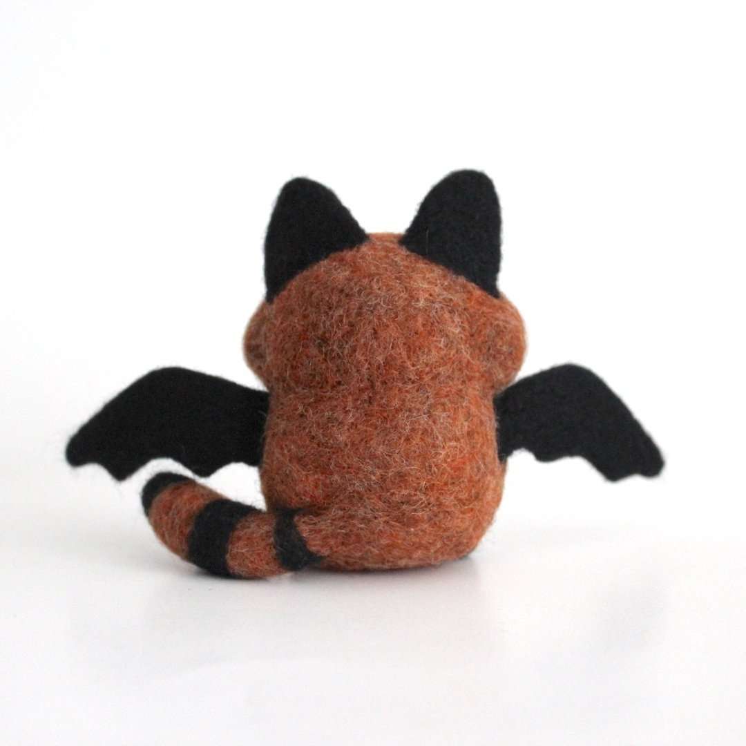 Needle Felted Beastie Bat