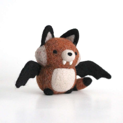 Needle Felted Beastie Bat by Wild Whimsy Woolies