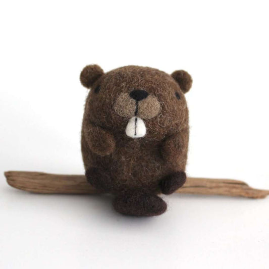 Needle Felted Beaver