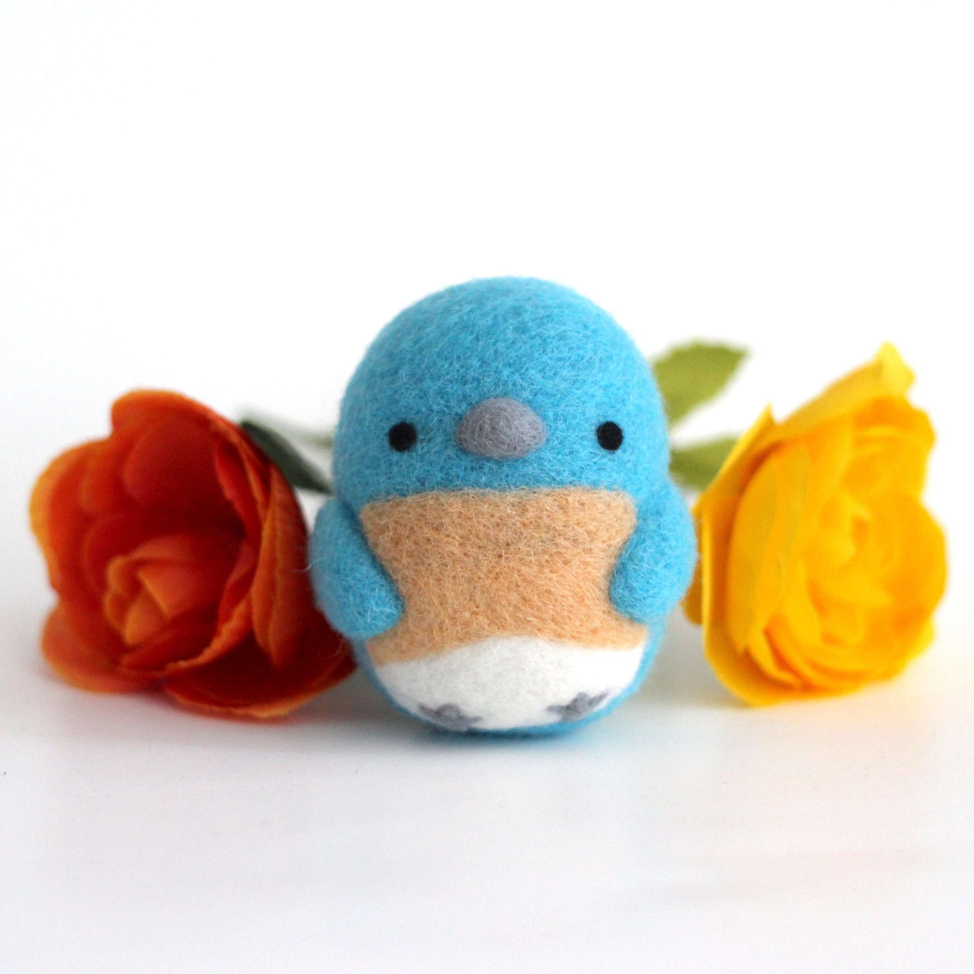 Needle Felted Bluebird by Wild Whimsy Woolies