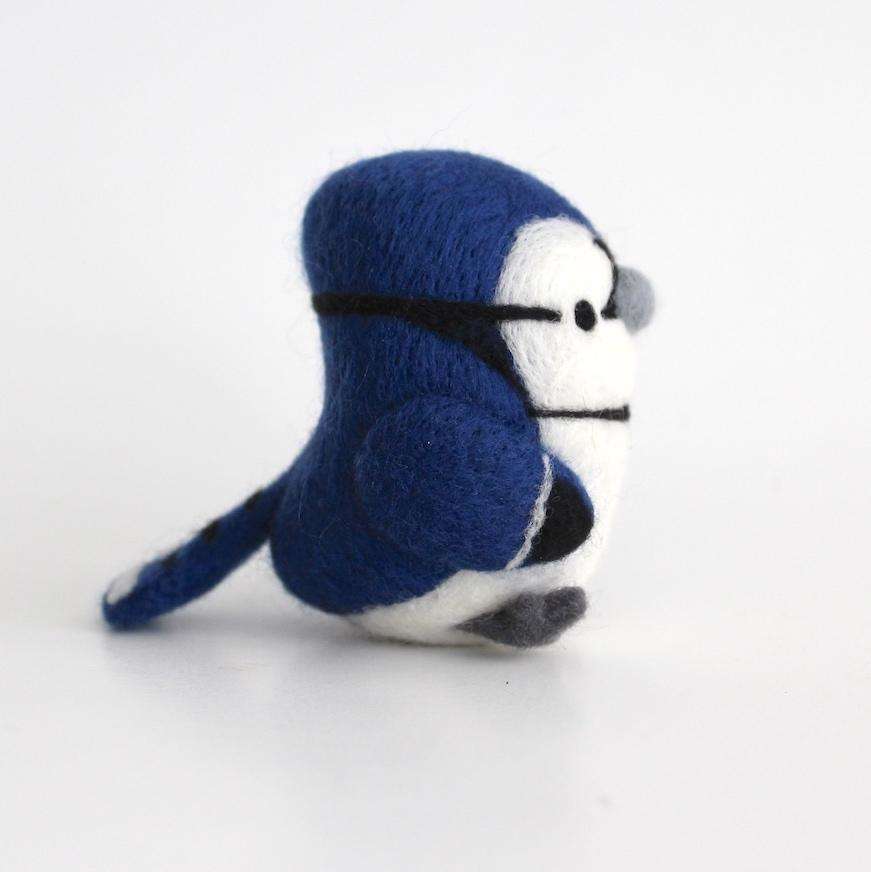 Needle Felted Bluejay