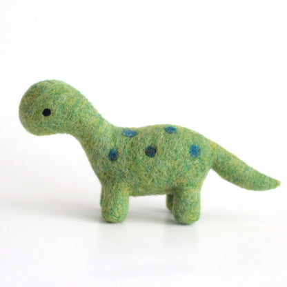 Needle Felted Brontosaurus by Wild Whimsy Woolies