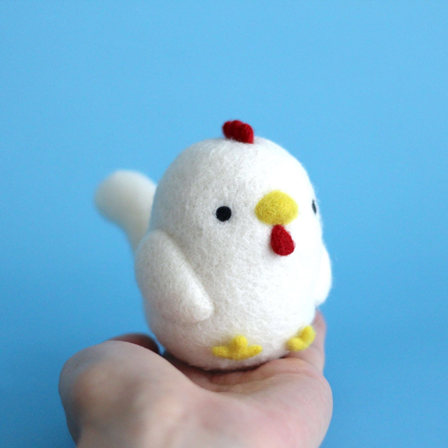 Needle Felted Chicken by Wild Whimsy Woolies