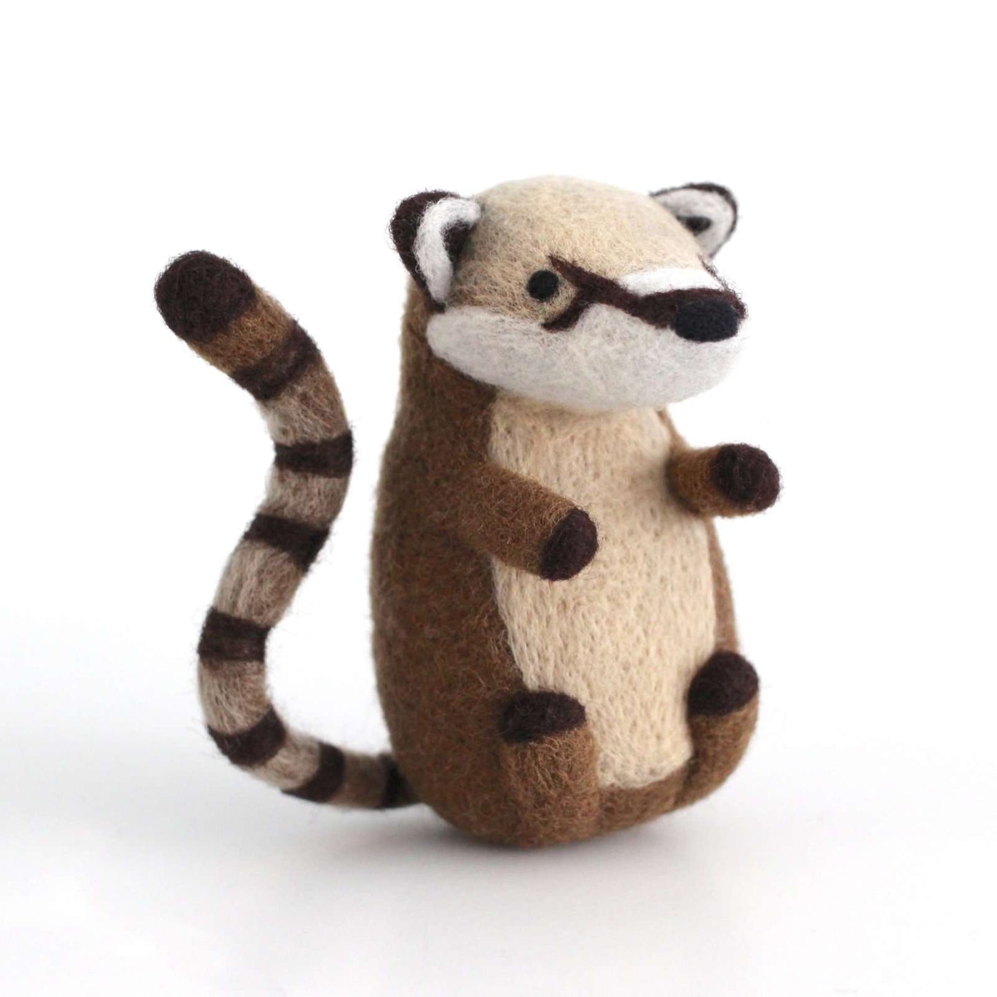 Needle Felted Coati by Wild Whimsy Woolies
