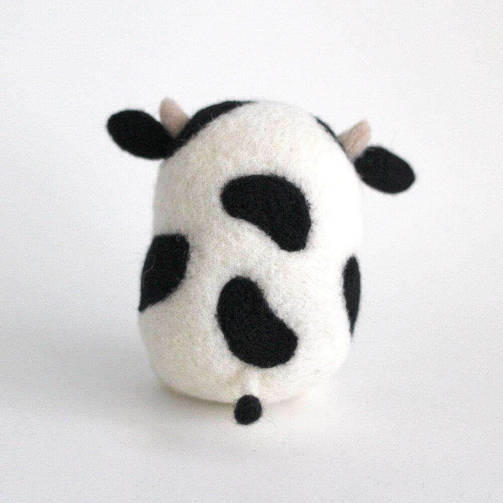 Needle Felted Cow