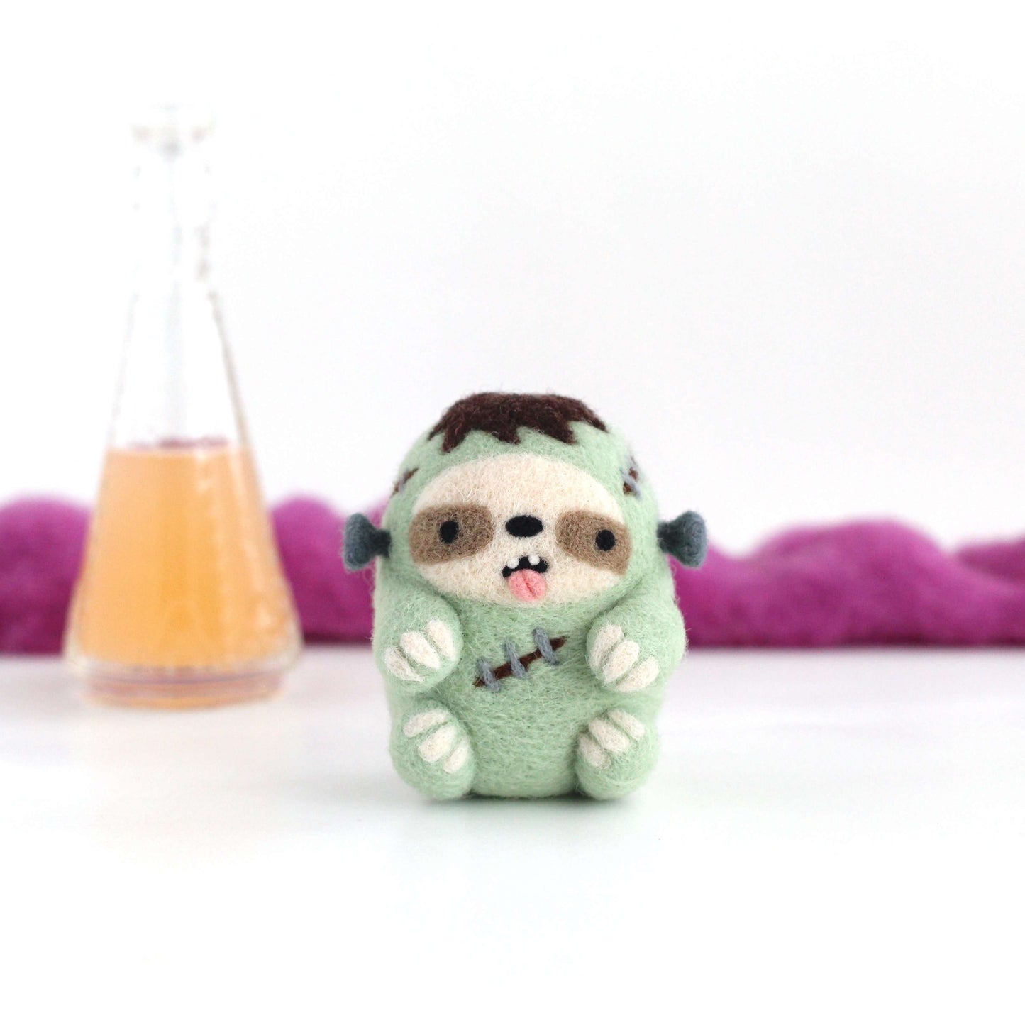 Needle Felted Frankensloth