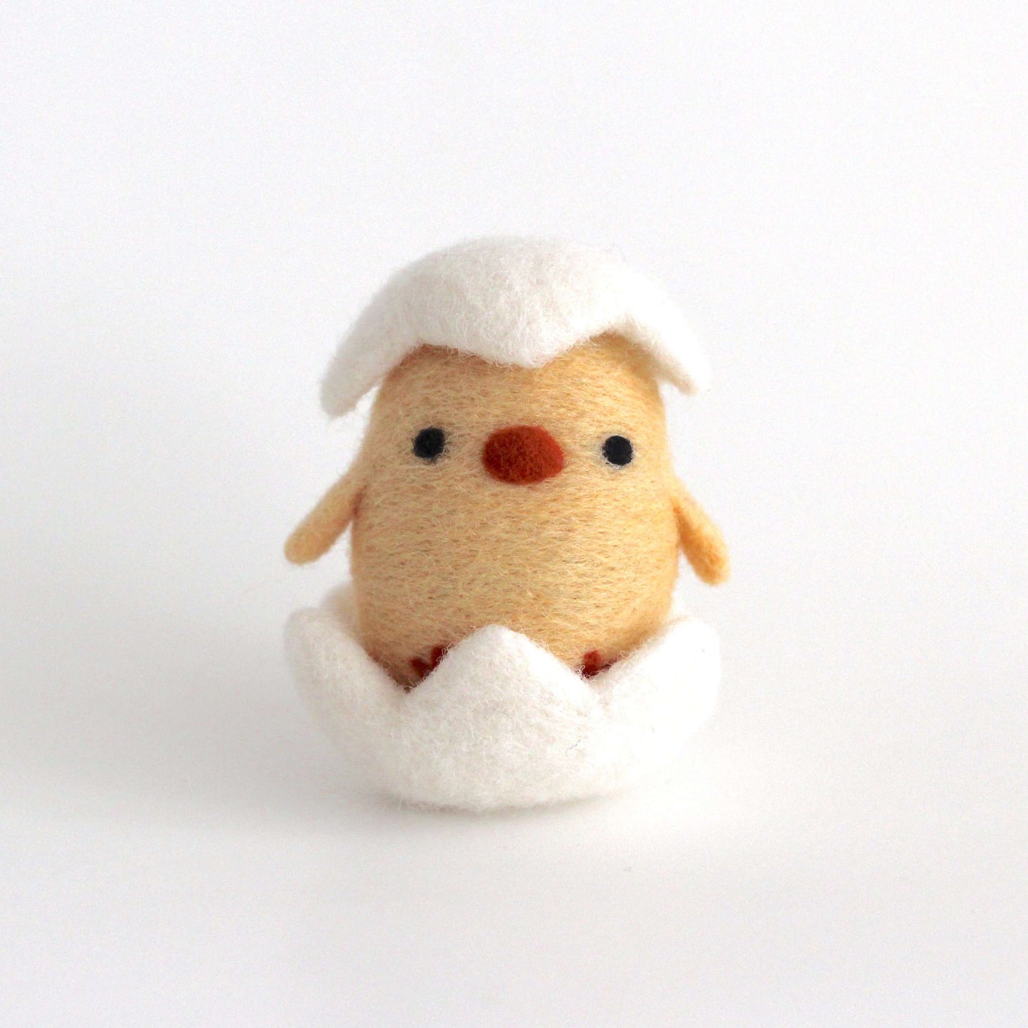 Needle Felted Hatching Chick