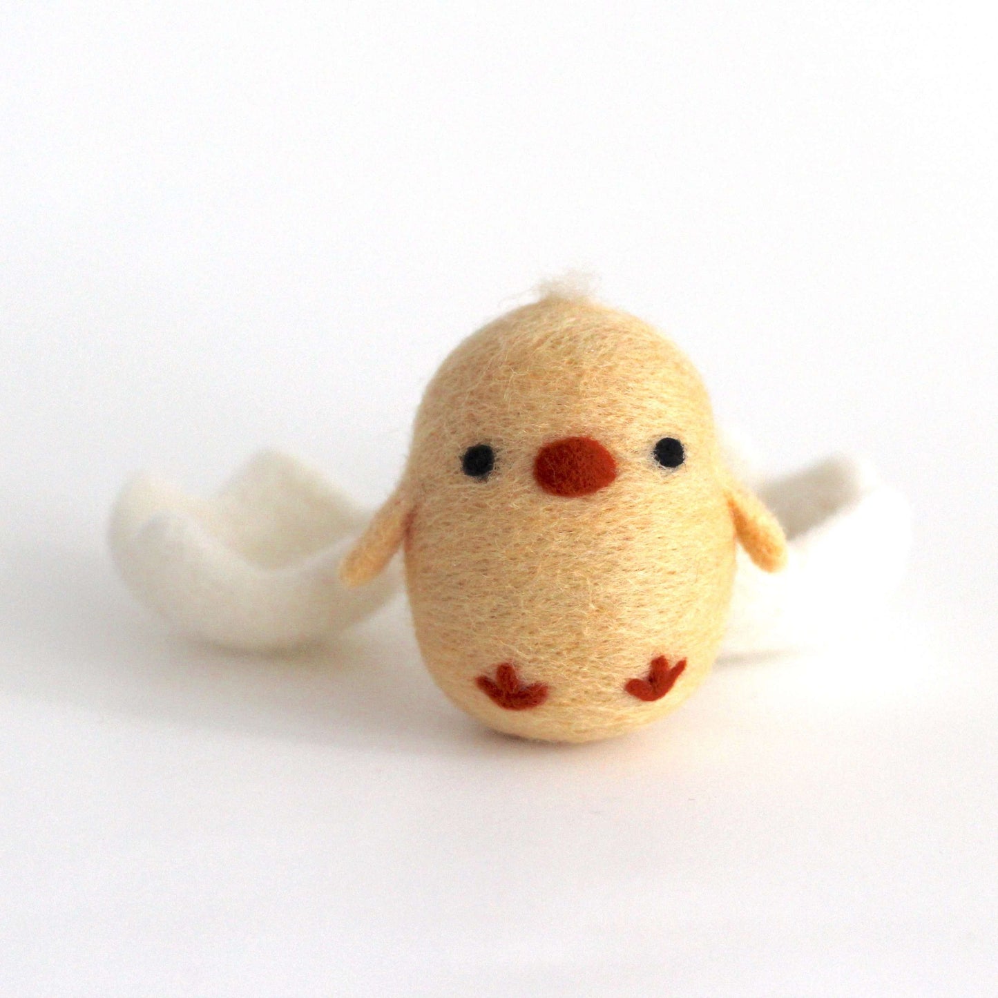 Needle Felted Hatching Chick