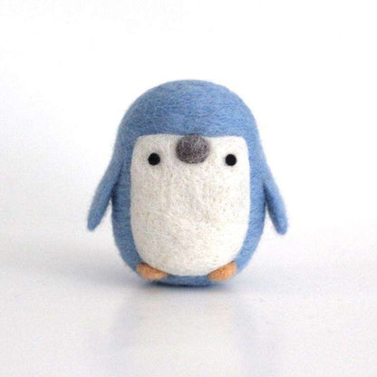 Needle Felted Little Blue Penguin by Wild Whimsy Woolies