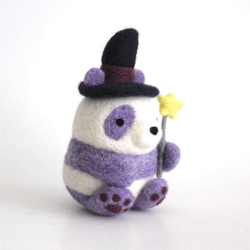 Needle Felted Magical Bear by Wild Whimsy Woolies