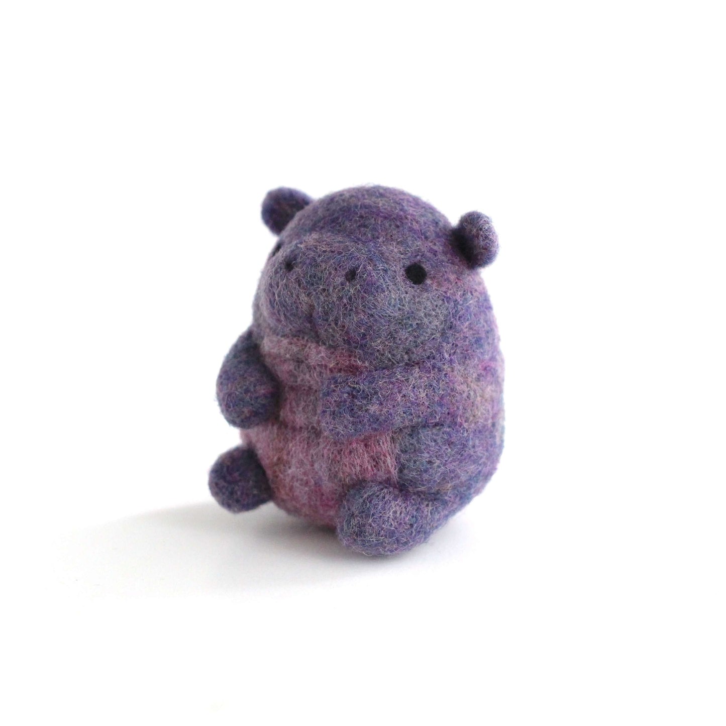 Needle Felted Pygmy Hippo