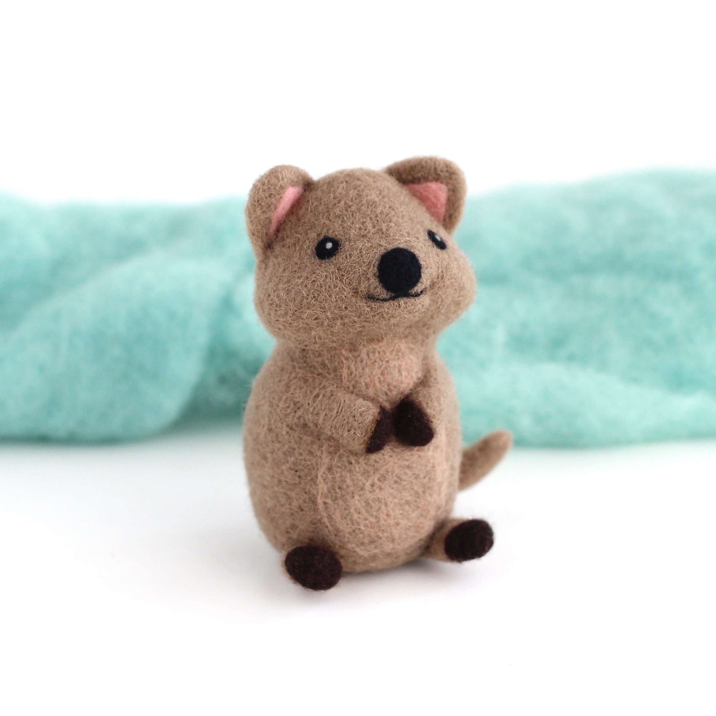 Needle Felted Quokka by Wild Whimsy Woolies