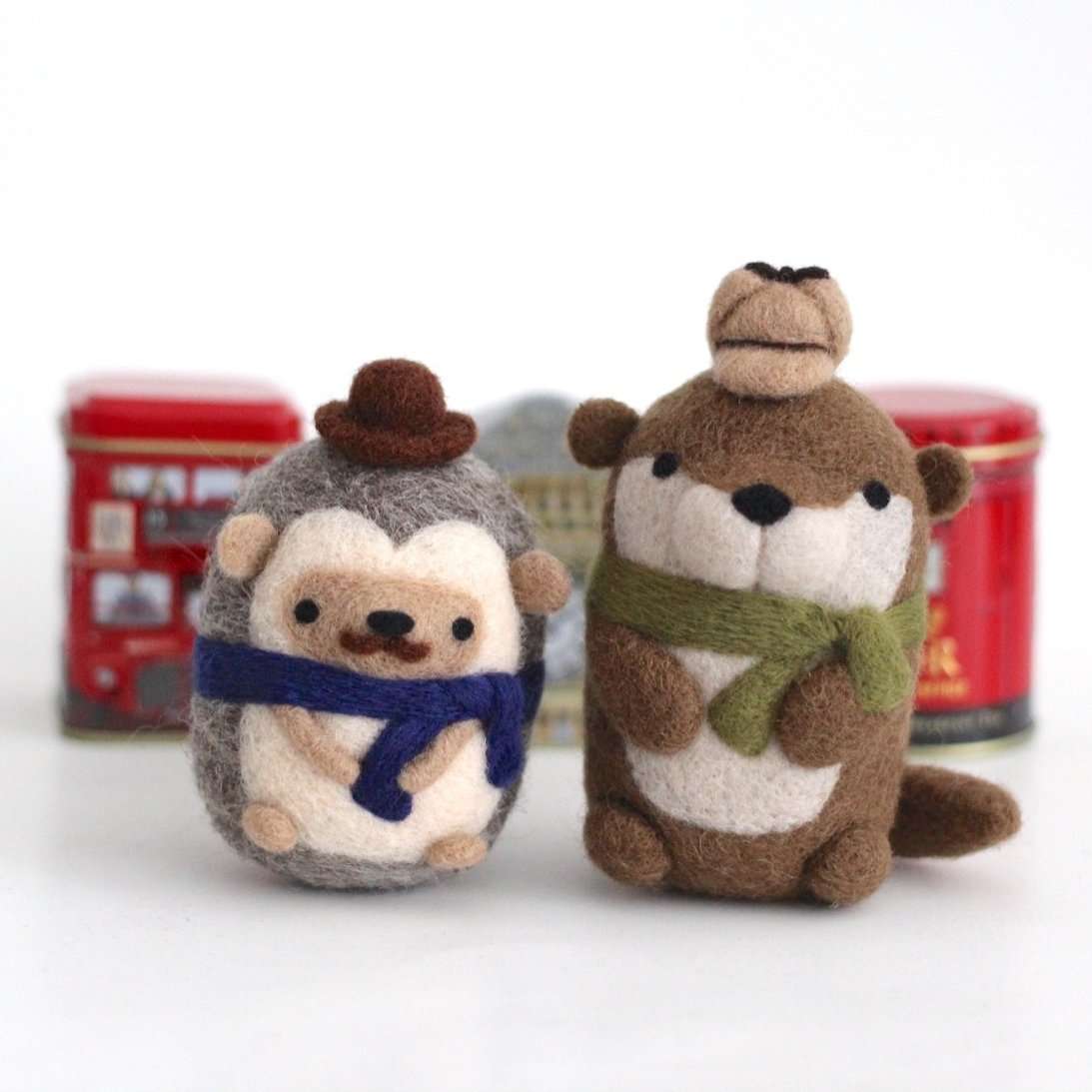 Needle Felted Sherlock Otterbatch