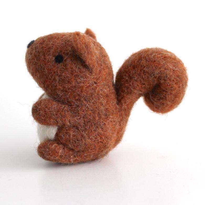 Needle Felted Squirrel