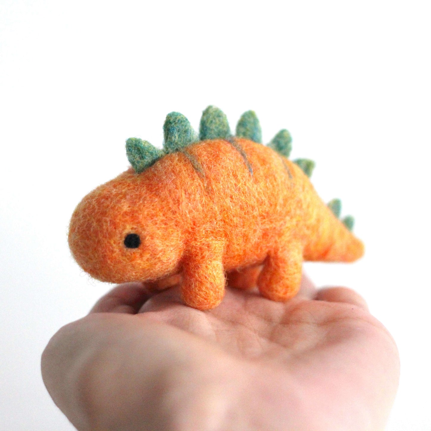 Needle Felted Stegosaurus